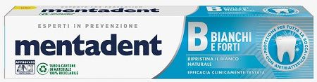 MENTADENT WHITE AND STRONG 75 ML