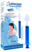 LAVONASE SIRINGA SPRAY NASALE NON STERILE 10 ML LUER-LOCK CON CAPPUCCIO + UGELLO NASALE CON RACCORDO LUER-LOCK + PERFORATORE CON VALVOLA NON RITORNO CON TAPPO - Farmaspeed