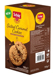 SCHAR SALTED CARAMEL COOKIES CON GOCCE DI CIOCCOLATO AL LATTE E CARAMELLO 150 G