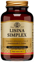 LISINA SIMPLEX 50 CAPSULE VEGETALI - Farmaspeed