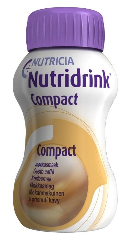 NUTRICIA NUTRIDRINK COMPACT GUSTO CAFFE' 4 BOTTIGLIE DA 125 ML