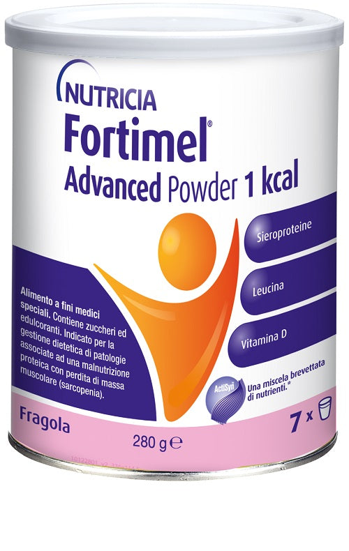 NUTRICIA FORTIMEL ADVANCED POWDER 1 KCAL FRAGOLA 280 G