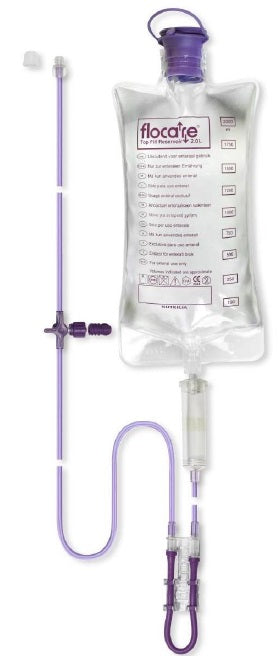 FLOCARE SACCA CON DEFLUSSORE DA 2 LITRI PER NUTRIPOMPA INFINITY