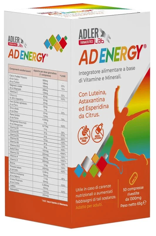 ADENERGY 50 COMPRESSE - Farmaspeed