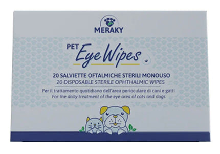 PET EYE WIPES SALVIETTE OFTALMICHE STERILI 20 PEZZI - Farmaspeed
