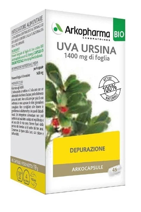 ARKO CAPSULE UVA URSINA BIO 45 CAPSULE - Farmaspeed