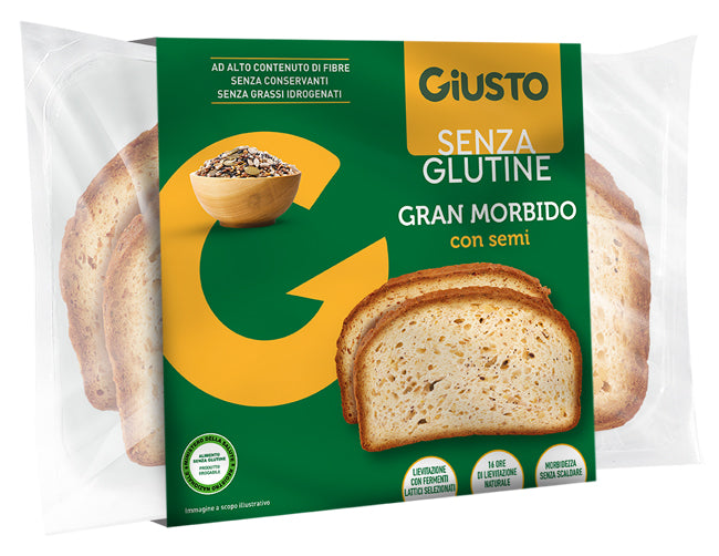 GIUSTO GLUTEN FREE GRAN MORBIDO SEMI 300 G