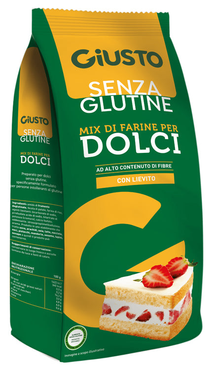 GIUSTO SENZA GLUTINE MIX DOLCI 500 G