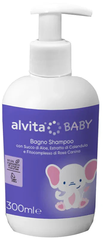 ALVITA BABY BAGNO SHAMPOO 300 ML - Farmaspeed