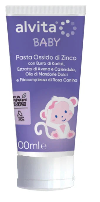 ALVITA BABY PASTA OSSIDO DI ZINCO 100 ML - Farmaspeed