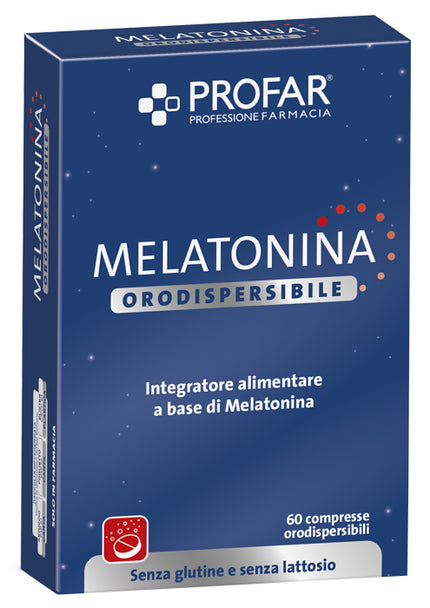 PROFAR MELATONINA ORODISPERSIBILE 60 COMPRESSE