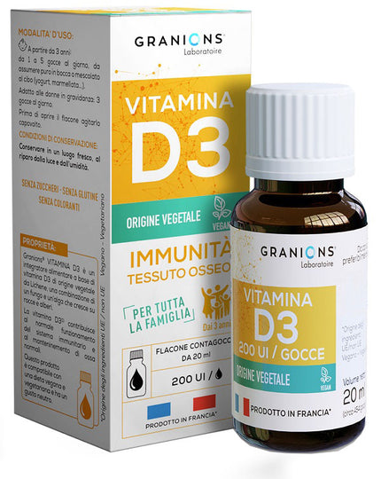 GRANIONS VITAMIN D3 DROPS 20 ML