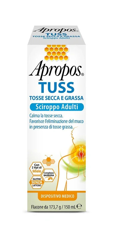 APROPOS TUSS SCIROPPO ADULTI 150 ML - Farmaspeed