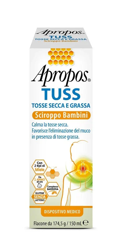 APROPOS TUSS SCIROPPO BAMBINI 150 ML - Farmaspeed