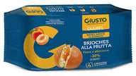 GIUSTO DIABEL FRUIT BRIOCHE 4 PIECES OF 45 G