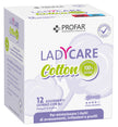 LADYCARE HYPOALLERGENIC COTTON SANITARY PADS DAY WITH WINGS 12 PIECES PROFAR
