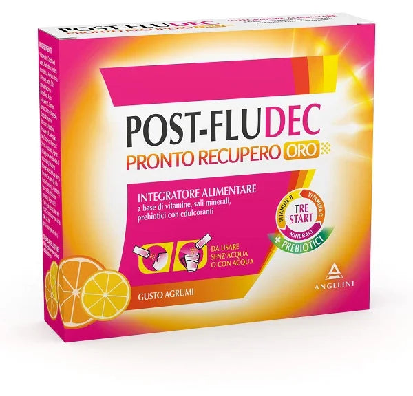 POSTFLUDEC AGRUMI PRONTO RECUPERO ORO 12 BUSTINE - Farmaspeed