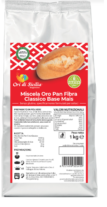 MIX ORO PAN BASE CORN 1 KG
