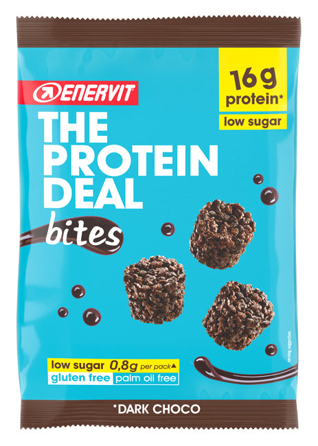 THE PROTEIN DEAL BITES DARK CHOCO 53 G - Farmaspeed