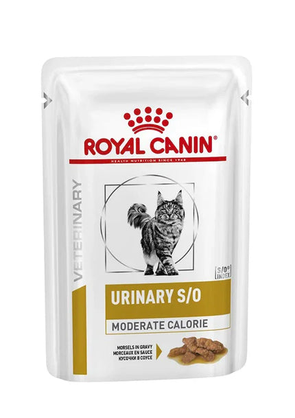 VETERINARY HEALTH NUTRITION WET CAT URINARY S/O MODERATE CALORIE 12X85 G - Farmaspeed