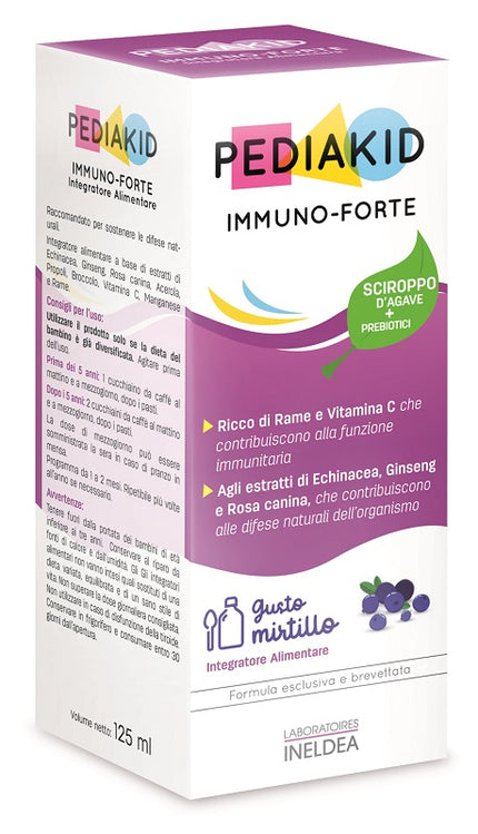 PEDIAKID IMMUNO FORTE SCIROPPO 125 ML