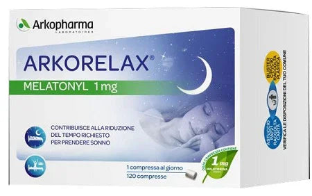 ARKORELAX MELATONYL 120 COMPRESSE - Farmaspeed