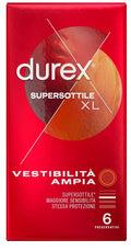 PROFILATTICO DUREX SUPERSOTTILE XL 6 PEZZI - Farmaspeed