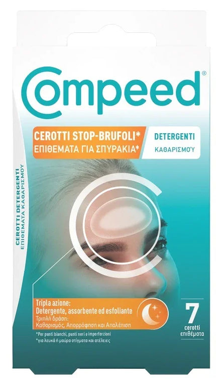 COMPEED CEROTTI STOP BRUFOLI DETERGENTI 7 PEZZI - Farmaspeed