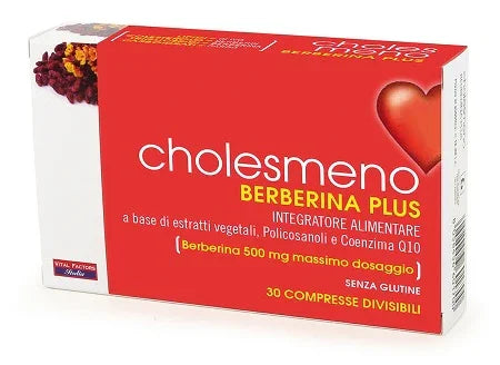 CHOLESMENO BERBERINA PLUS 30 COMPRESSE - Farmaspeed