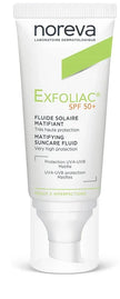 EXFOLIAC FLUIDE SOLAIRE MATIFIANT SPF50+ 40 ML - Farmaspeed