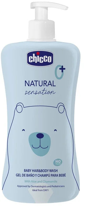 CHICCO NATURAL SENSATION BAGNO SHAMPOO 500 ML - Farmaspeed