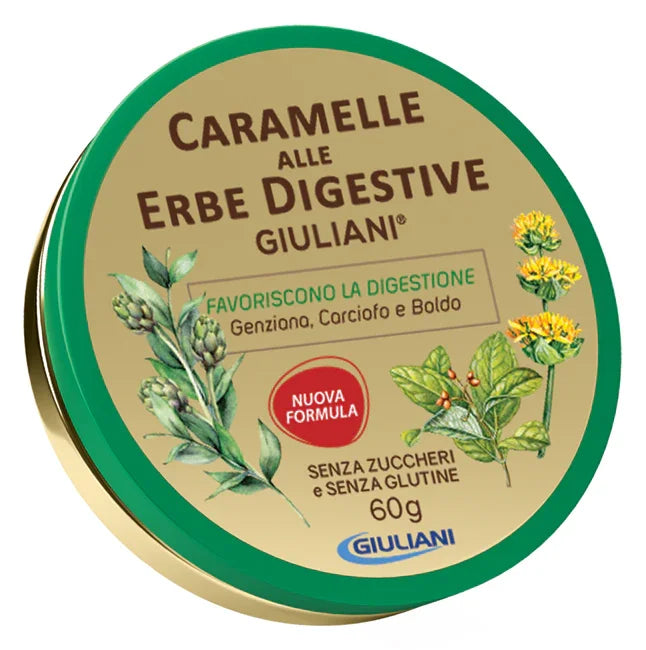 CARAMELLE DIGESTIVE SENZA ZUCCHERO NUOVA FORMULAZIONE 60 G - Farmaspeed