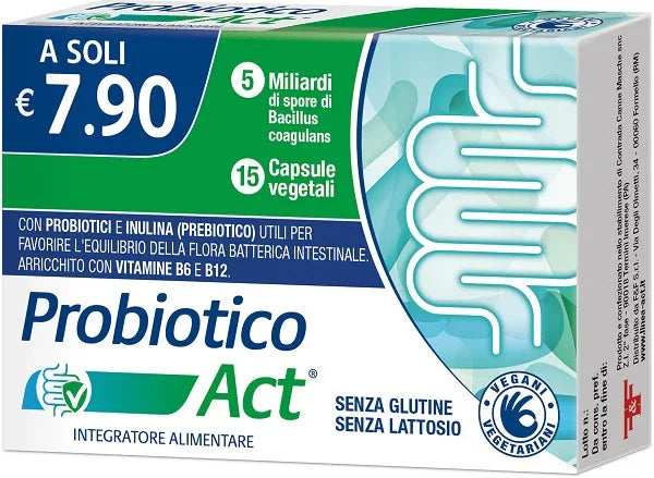PROBIOTICO ACT 15 CAPSULE VEGETALI - Farmaspeed