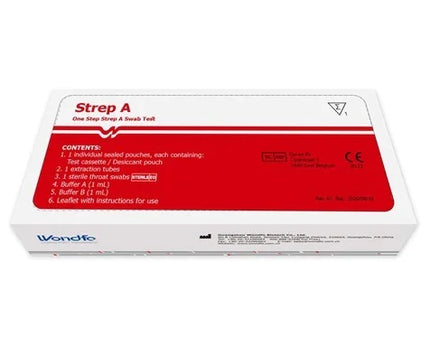 TEST AUTODIAGNOSTICO ONE STEP STREP A RILEVAZIONE QUALITATIVA ANTIGENI STREPTOCOCCO A IN TAMPONE FARINGEO 1 PEZZO - Farmaspeed