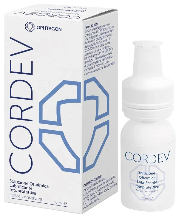 CORDEV SOLUZIONE OFTALMICA LUBRIFICANTE OF 10 ML - Farmaspeed