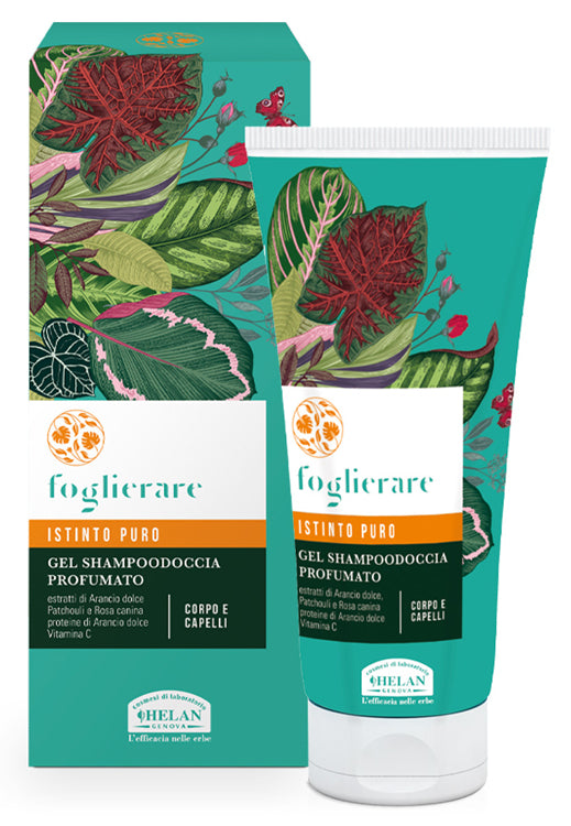 FOGLIERARE PURE INSTINCT GEL SHAMPOO SHOWER GEL SCENTED 200 ML