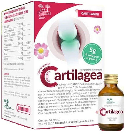 CARTILAGEA SALUGEA 18 FLACONCINI DA 12 ML - Farmaspeed