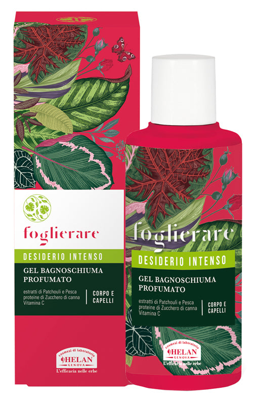 FOGLIERARE INTENSE DESIRE SCENTED BATH GEL 200 ML