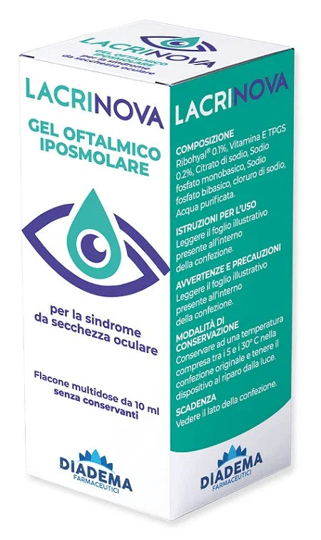 LACRINOVA GEL OFTALMICO IPOSMOLARE TB 10 ML - Farmaspeed