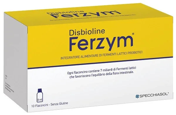 DISBIOLINE FERZYM 10 FLACONCINI DA 8 ML - Farmaspeed