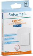 CEROTTO DELICATO 7,5X10 CM 5 PEZZI SOFARMAPIU' - Farmaspeed