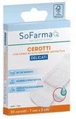 CEROTTO DELICATO 7X2 CM 20 PEZZI SOFARMAPIU' - Farmaspeed