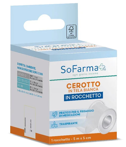 ROCCHETTO TELA M 5X5 CM SOFARMAPIU' - Farmaspeed