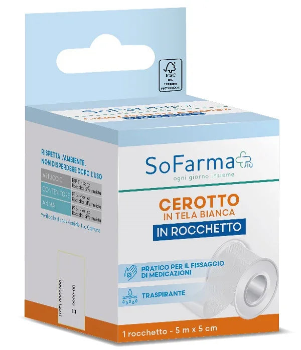 ROCCHETTO TELA M 5X5 CM SOFARMAPIU' - Farmaspeed