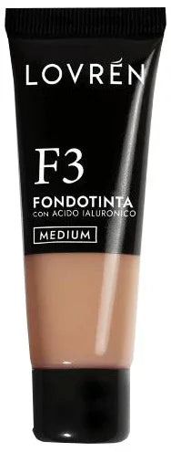 LOVREN FONDOTINTA F3 MEDIUM 25 ML - Farmaspeed