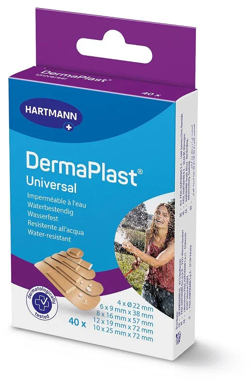 DERMAPLAST UNIVERSAL CEROTTO 5 FORMATI 40 PEZZI - Farmaspeed