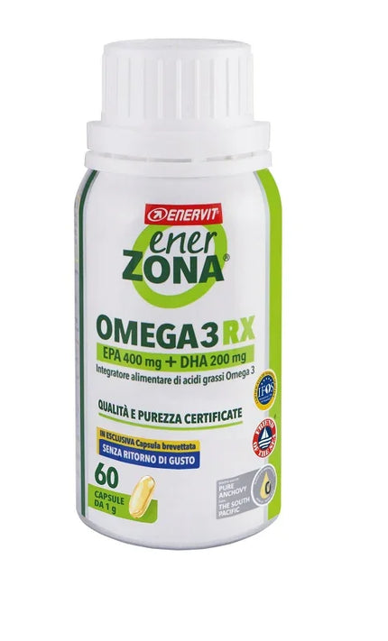 ENERZONA OMEGA 3RX 60 CAPSULE - Farmaspeed