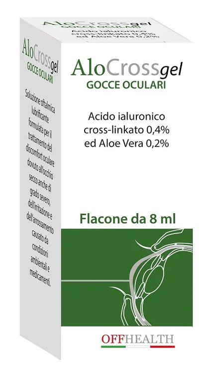 ALOCROSSGEL SOLUZIONE OFTALMICA 8 ML - Farmaspeed