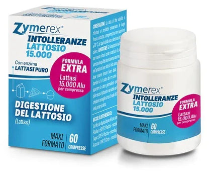 ZYMEREX INTOLLERANZE LATTOSIO 15000 60 COMPRESSE - Farmaspeed