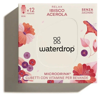 WATERDROP MICRODRINK RELAX 12 CUBETTI - Farmaspeed